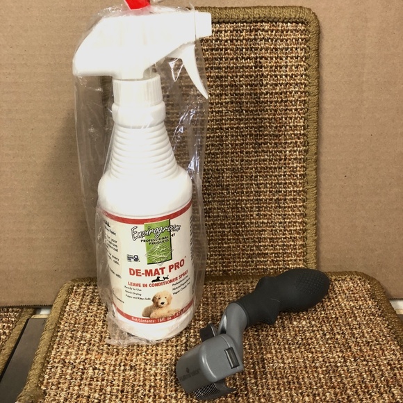 Demat Pet Detangling Conditioner Leave-In Spray, FURminator adjustable dematter - Picture 1 of 9